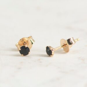 TOPO CIRCON NEGRO 3MM