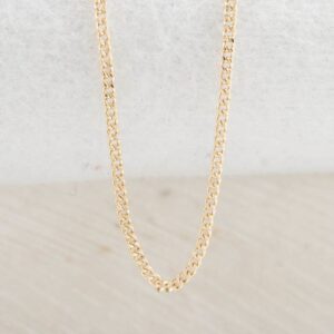 CADENA CUBANA 1MM - 60CM