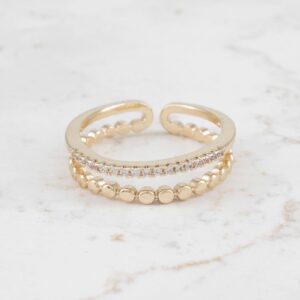 ANILLO MICRO DUO DIAMANTADO